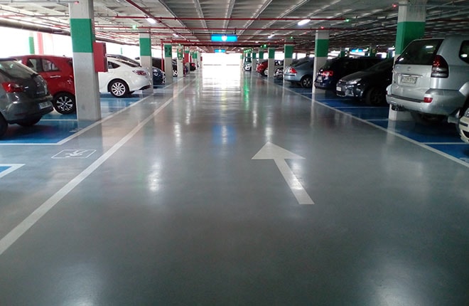 Pavimentos para parkings en Valencia