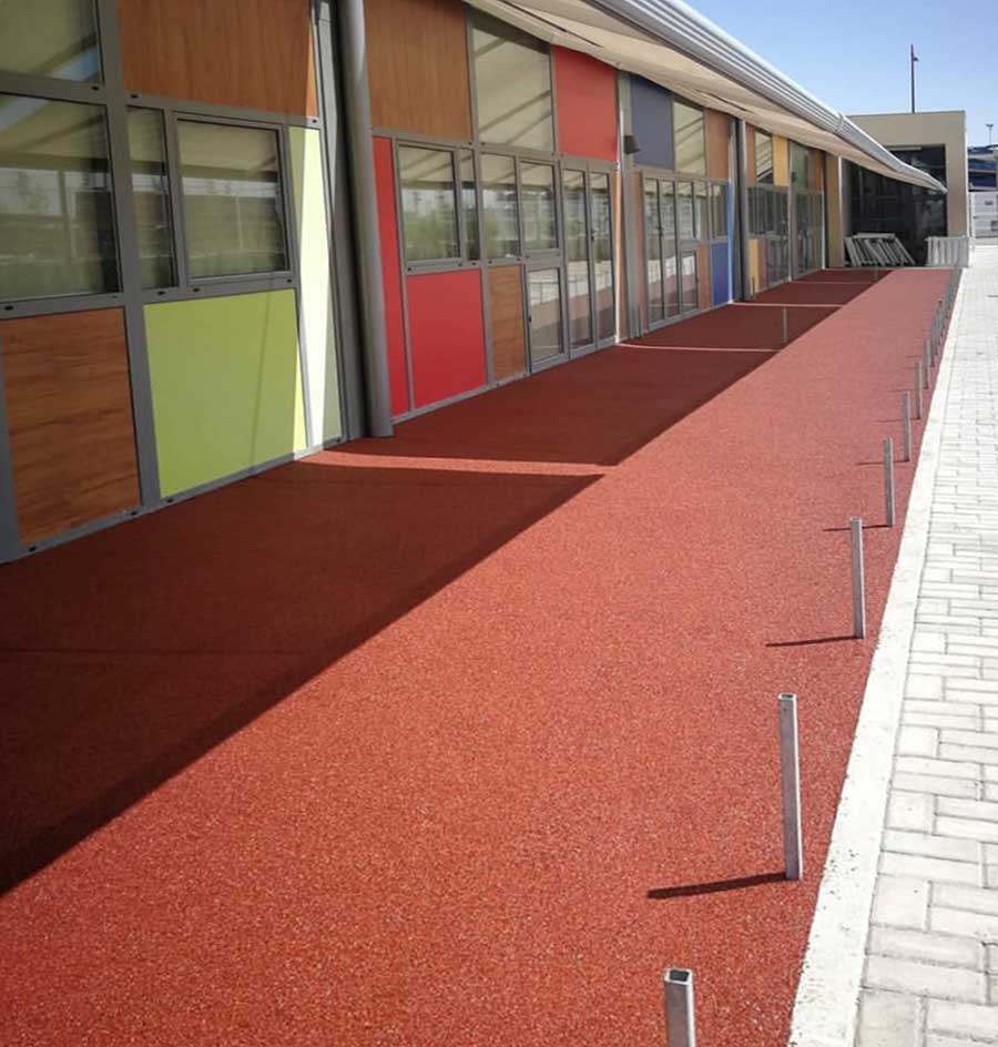 Pavimentos para escuelas en Valencia